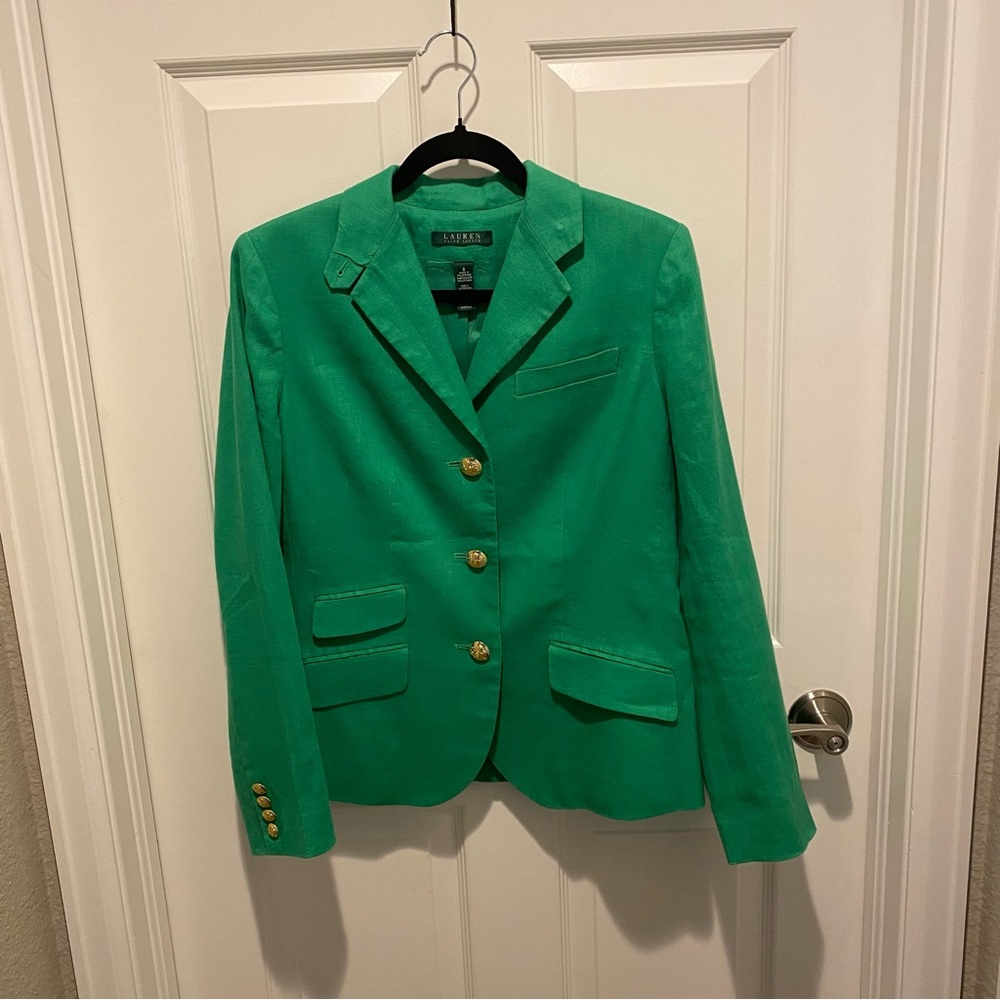 Polo by Ralph Lauren Green Blazer Jacket